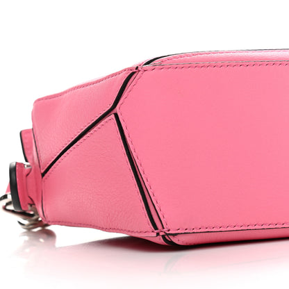 Loewe Calfskin Mini Puzzle Bag Wild Rose 8 of 10