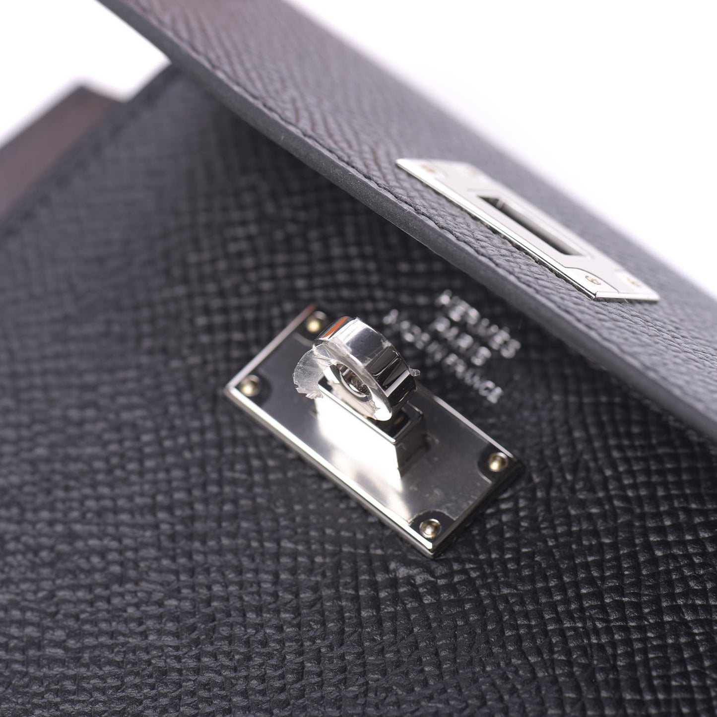 Epsom Kelly Pocket Compact Wallet Black