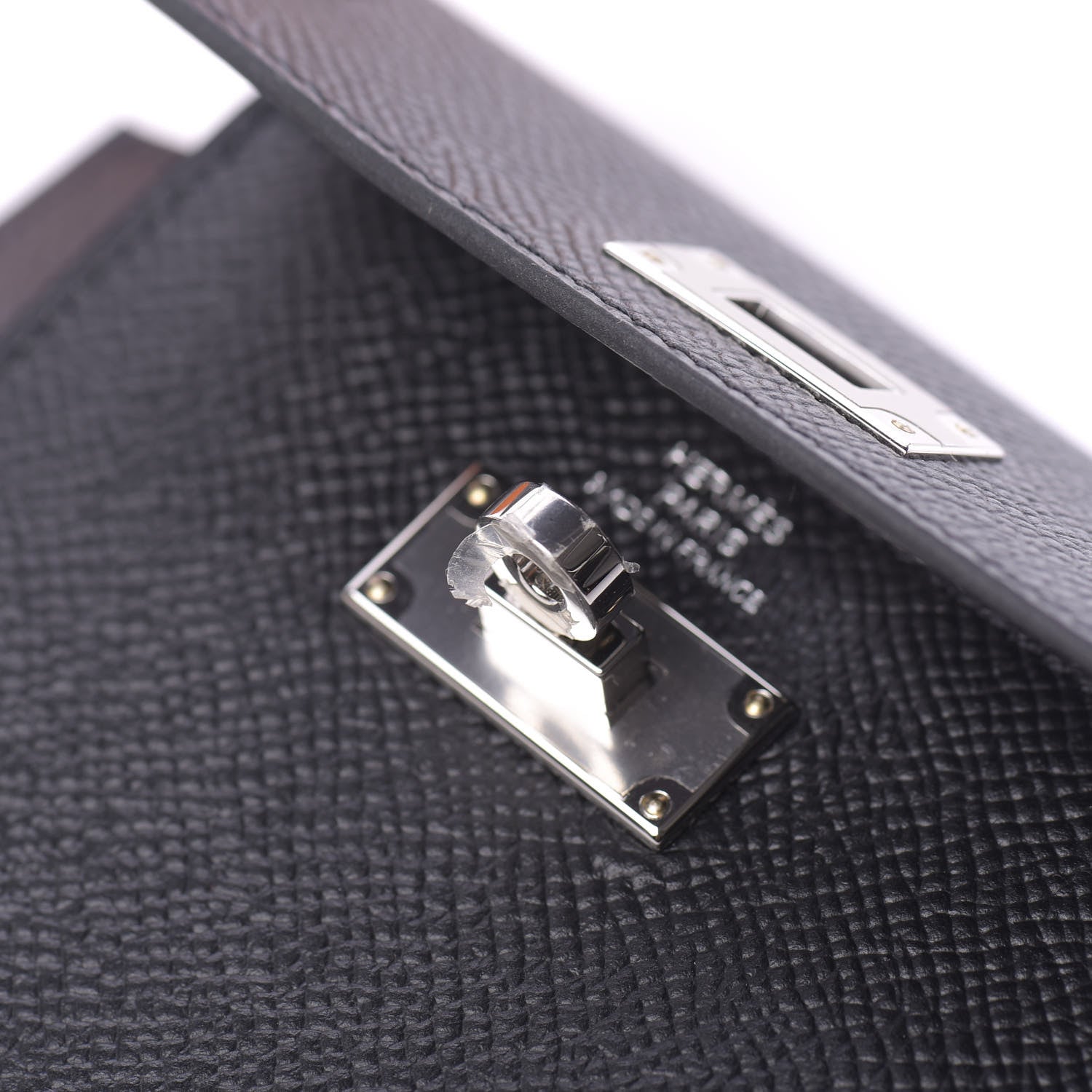 Hermes Epsom Kelly Pocket Compact Wallet Black 8 of 10