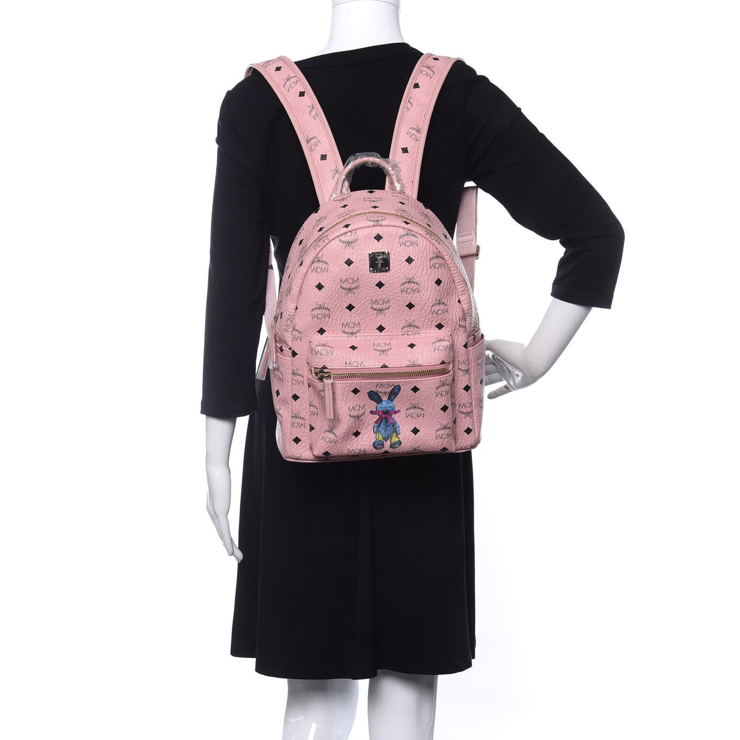 Visetos Small Stark Rabbit Backpack Pink