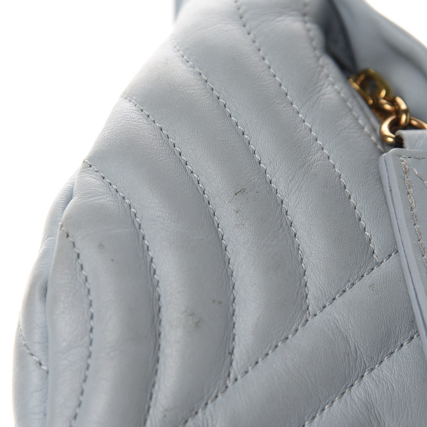 Calfskin New Wave Bumbag Porcelain Blue