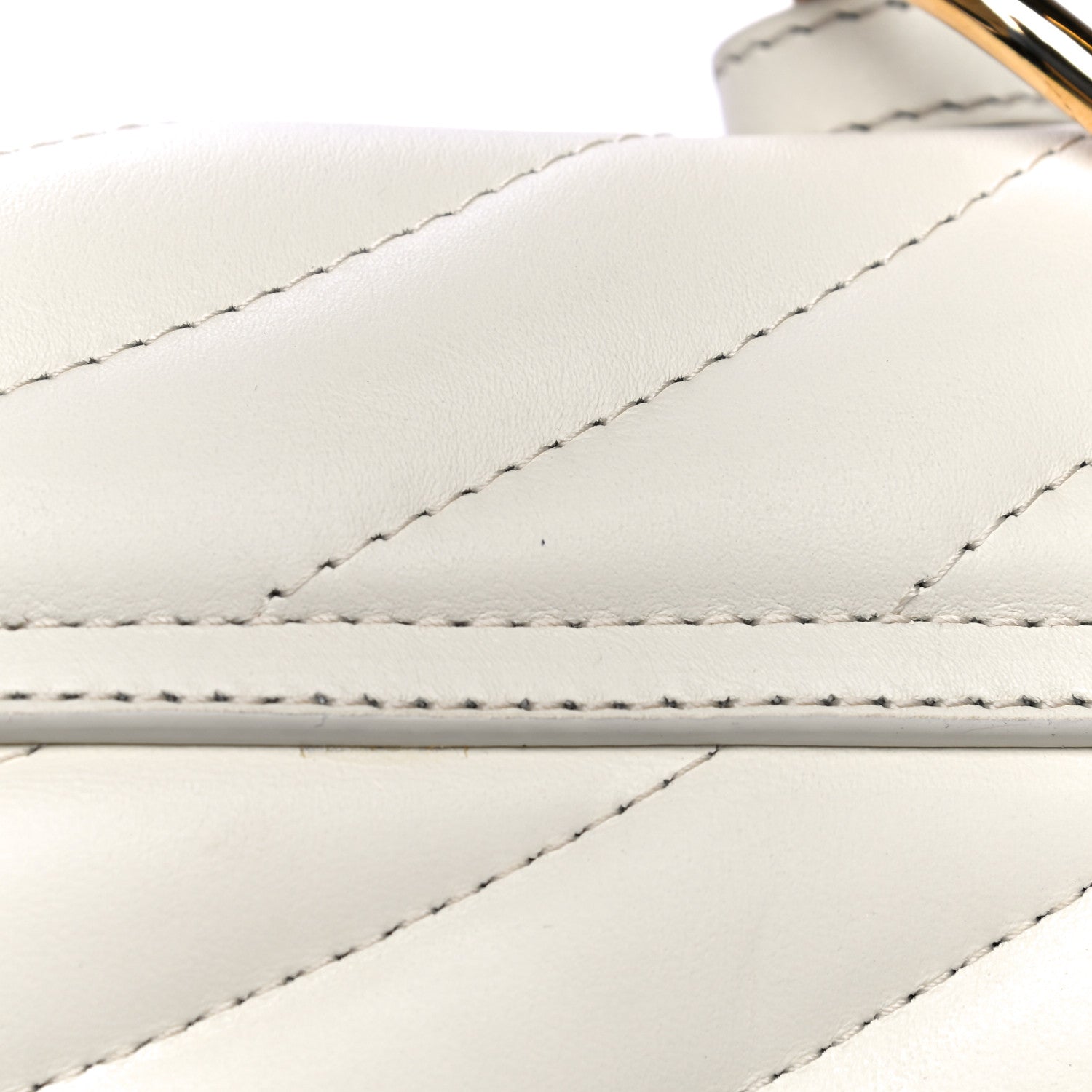 Chloe Calfskin Quilted Drew Bijou Shoulder Bag Natural White 19 of 22