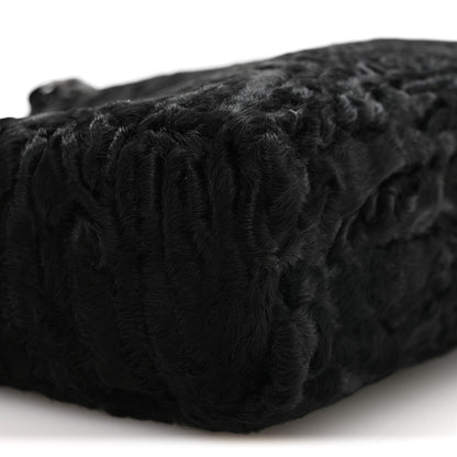 Chanel Persian Lamb Fur Tote Black 9 of 11
