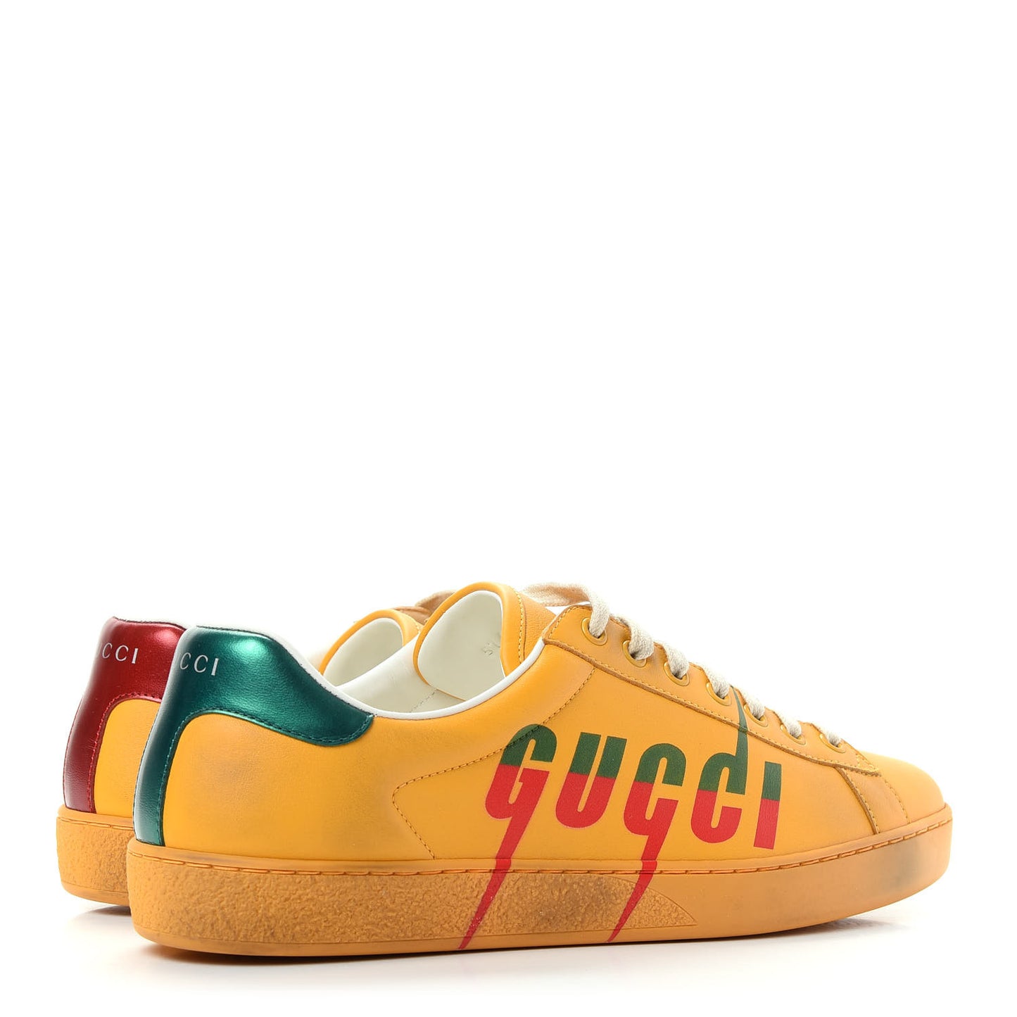 Distressed Calfskin Mens Ace Blade Sneakers 8 Crop