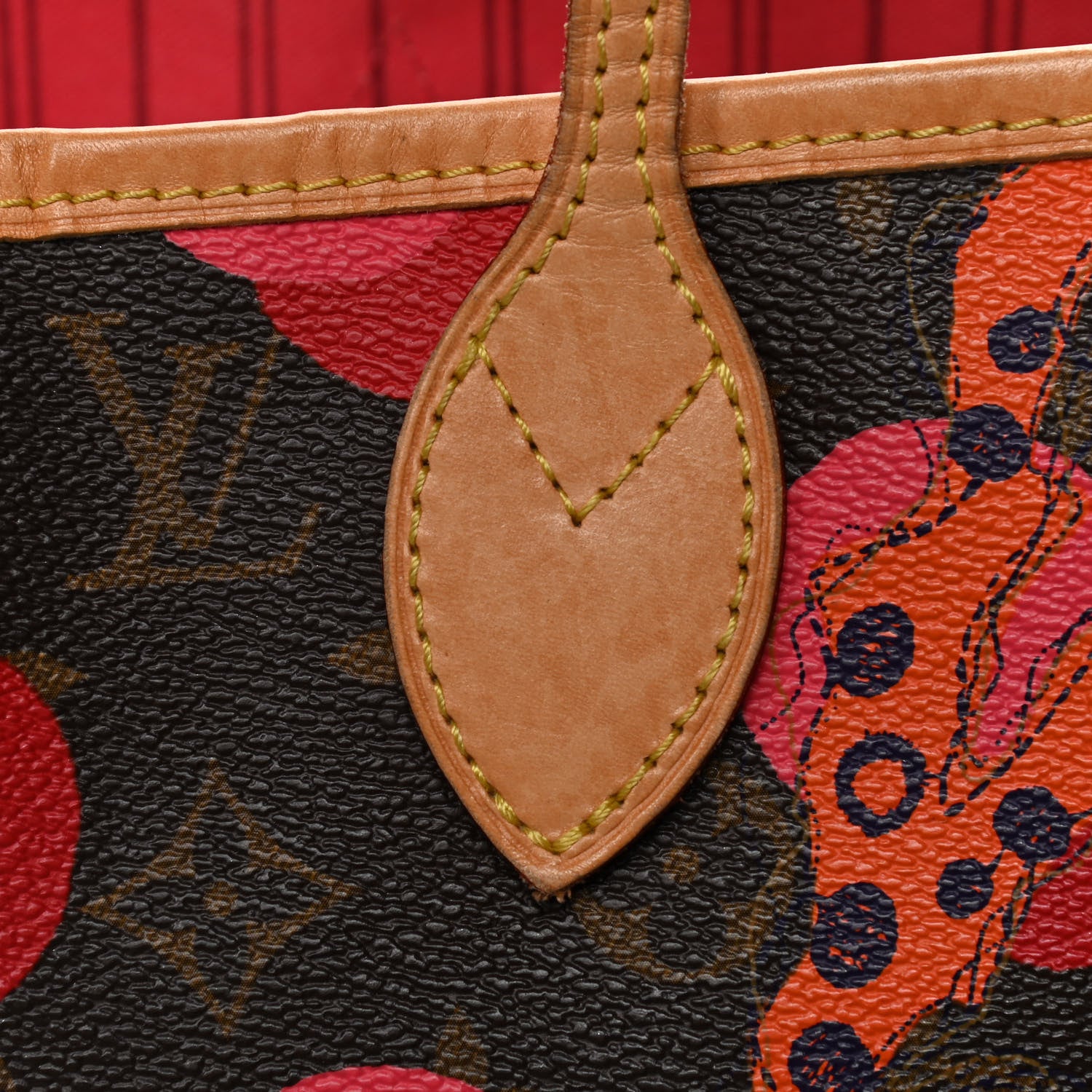Louis Vuitton Monogram Ramages Neverfull MM 6 of 6