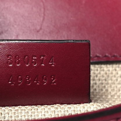 Gucci Ruinart Calfskin Small Lady Web Shoulder Bag Red 7 of 15