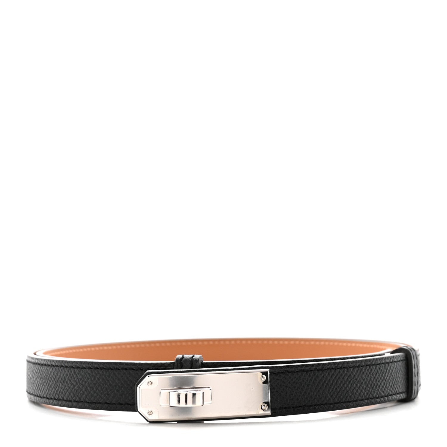 Hermes Epsom Kelly Belt Black 1 of 5