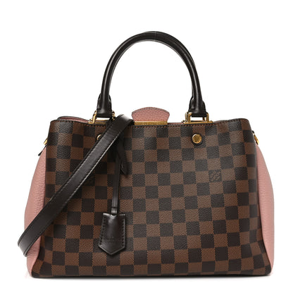 Louis Vuitton Damier Ebene Cuir Taurillon Brittany Magnolia 1 of 10
