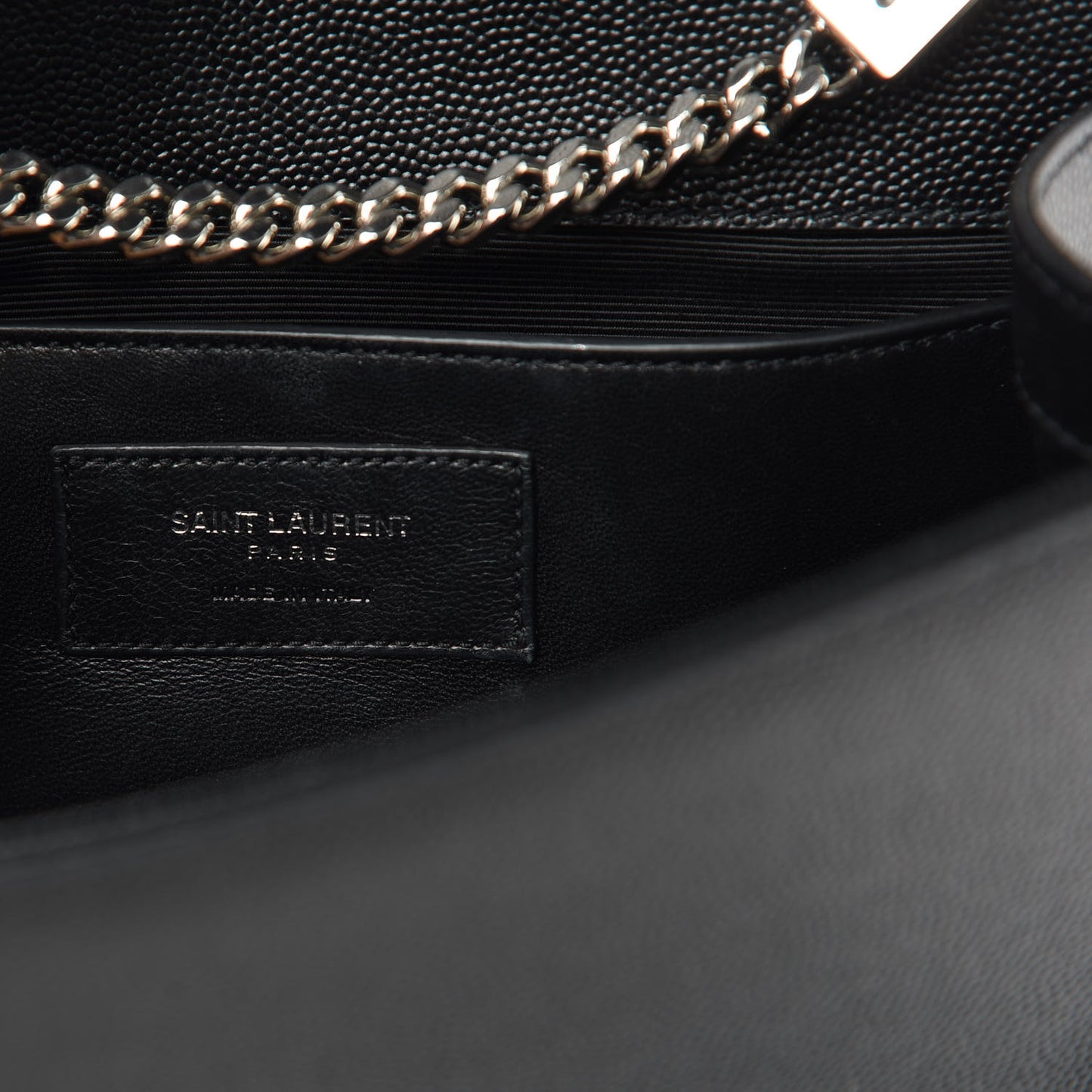 Grain De Poudre Small Monogram Kate Satchel Black