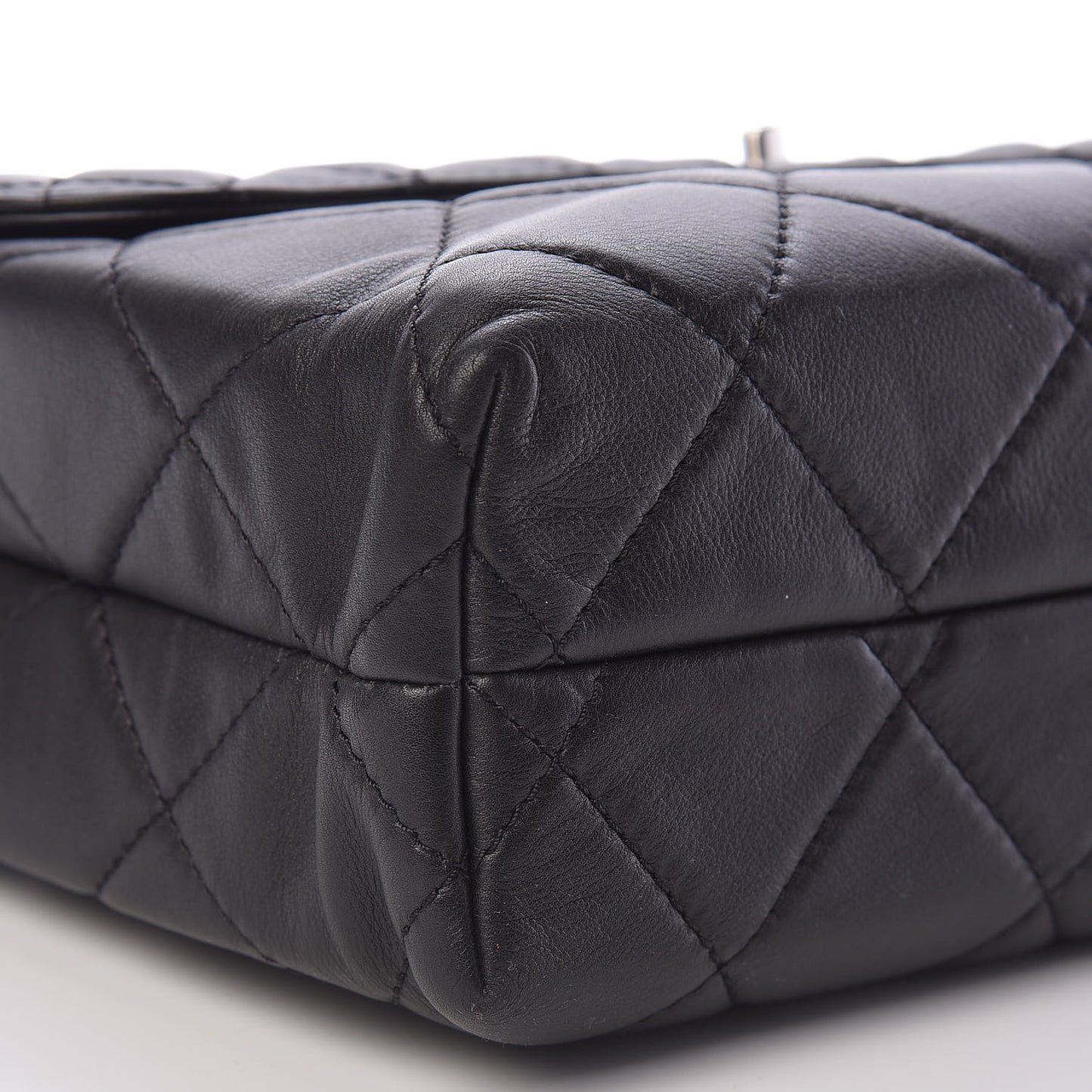 Calfskin Quilted In The Business Flap Bag Black