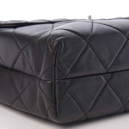 Chanel Calfskin Quilted In The Business Flap Bag Black 9 of 10