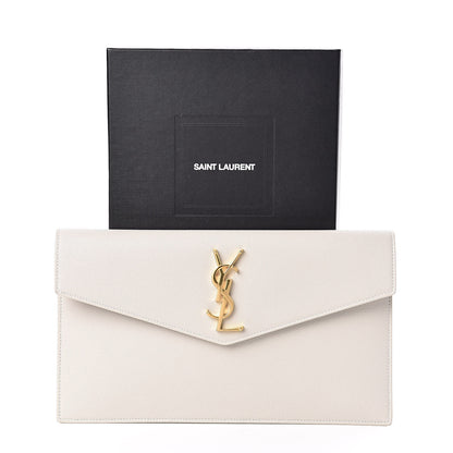 Saint Laurent Grain De Poudre Uptown Pouch Crema Soft 8 of 8
