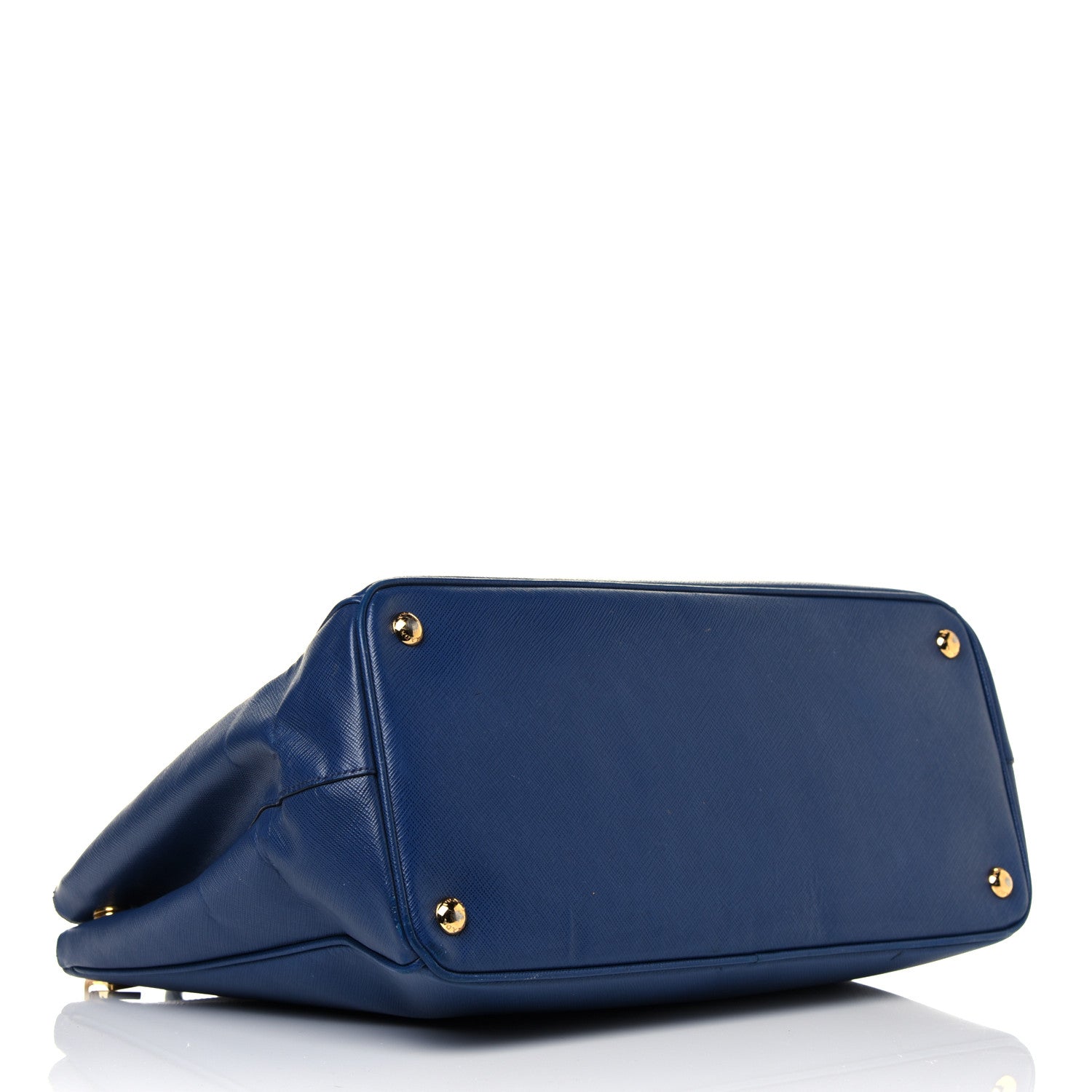 Prada Saffiano Large Galleria Double Zip Tote Bluette 4 of 14