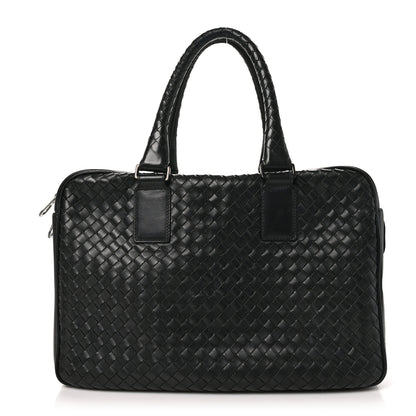 Bottega Veneta Nappa Intrecciato Briefcase Tote Black 1 of 11