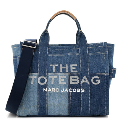 Marc Jacobs Denim Canvas Medium The Tote Bag Blue 1 of 18