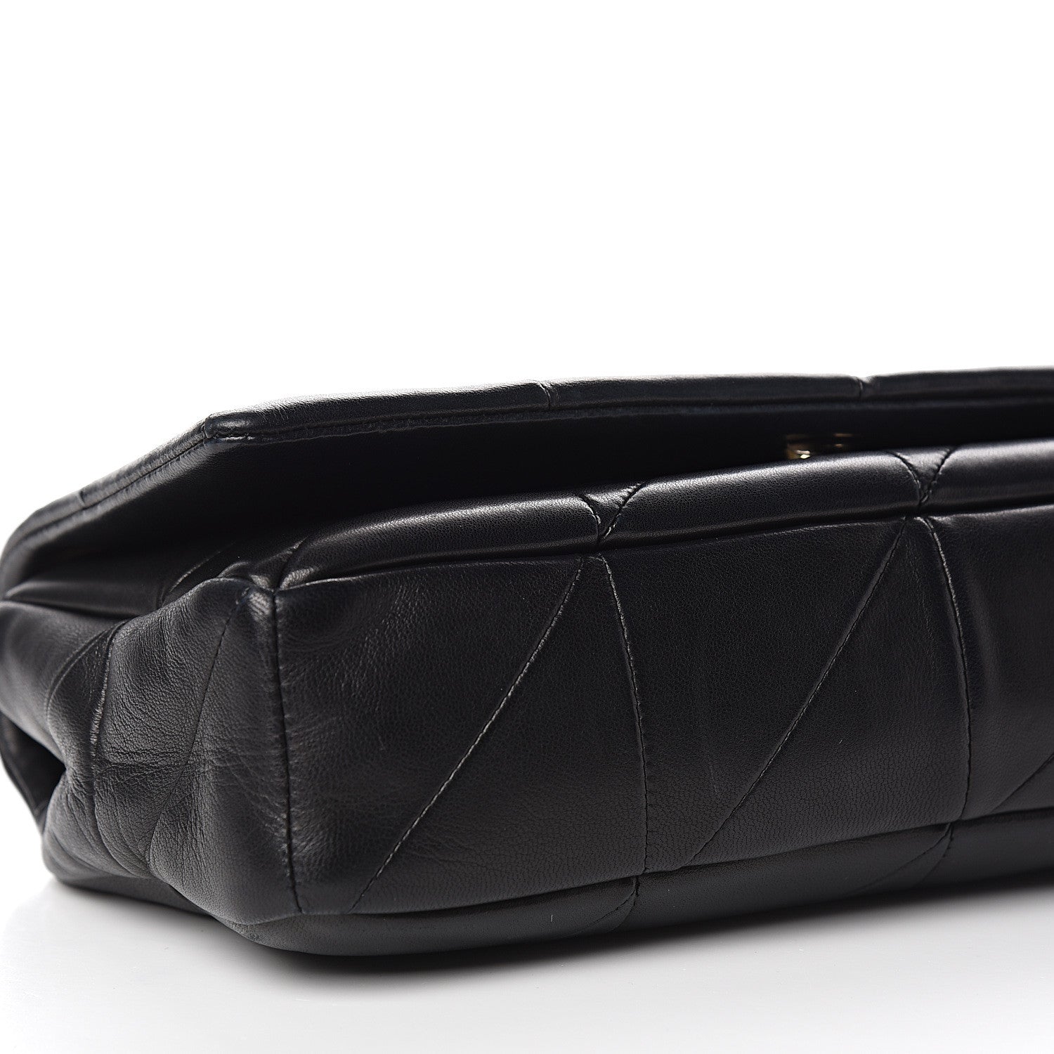 Saint Laurent Lambskin Patchwork Monogram Medium Jamie Black 8 of 9
