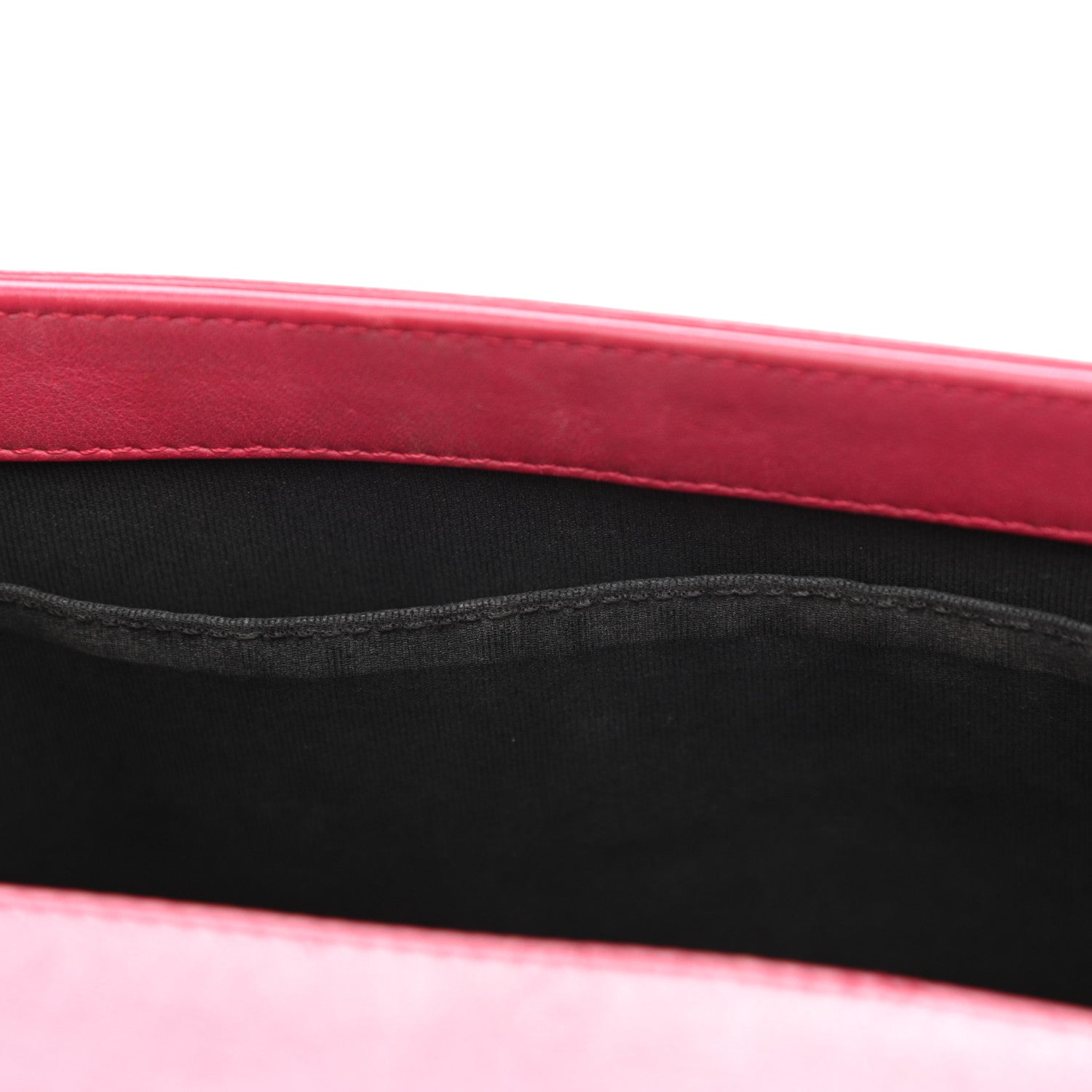 Chanel Patent Calfskin New Medium Plexiglass Boy Flap Pink 11 of 13