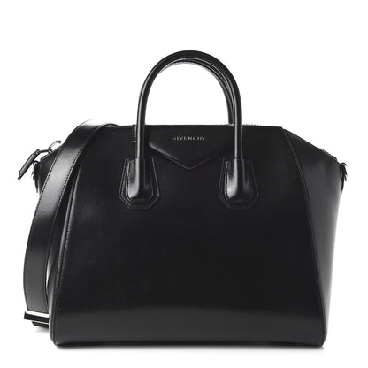 Givenchy Shiny Lord Calfskin Medium Antigona Black 1 of 10