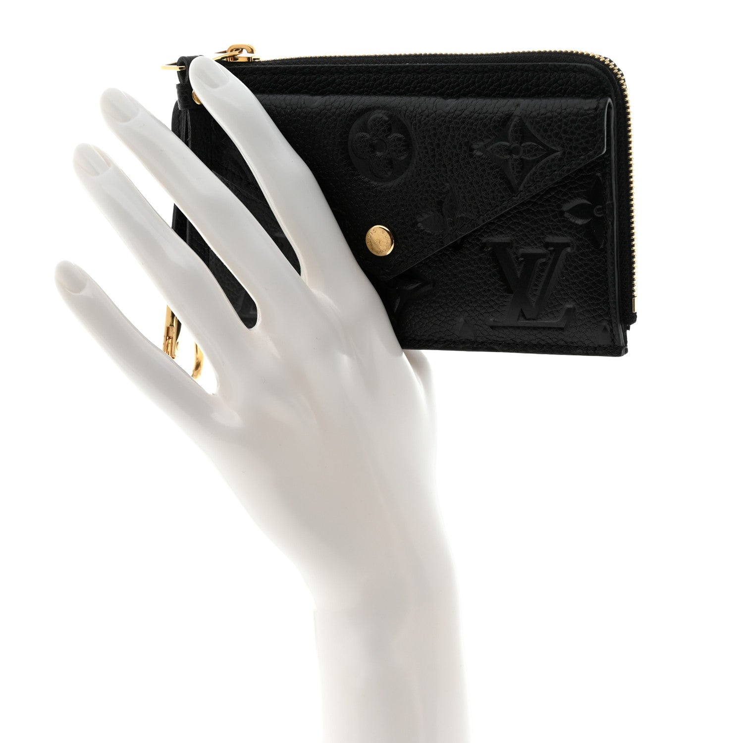 Louis Vuitton Empreinte Recto Verso Card Holder Black 2 of 7