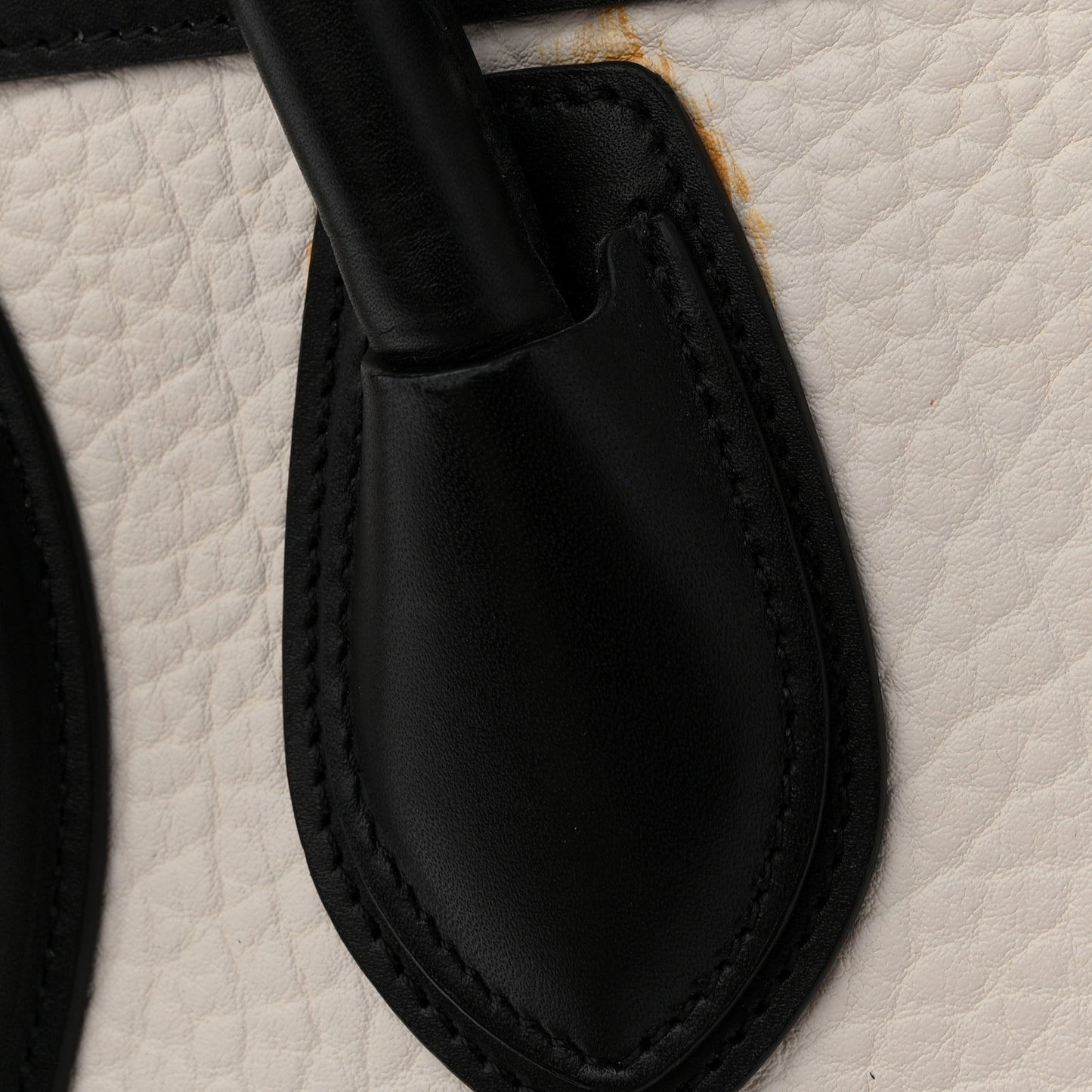 Bullhide Calfskin Nubuck Micro Tri-Color Luggage White Khaki