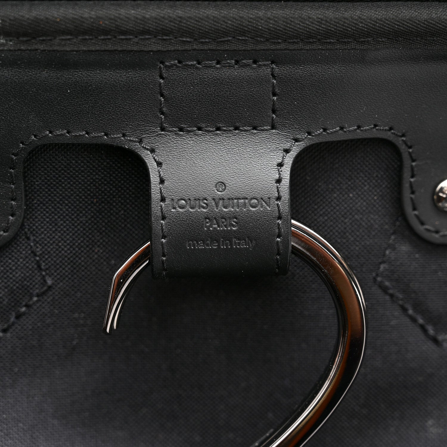 Louis Vuitton Monogram Eclipse Garment Cover 2 Hangers 7 of 11