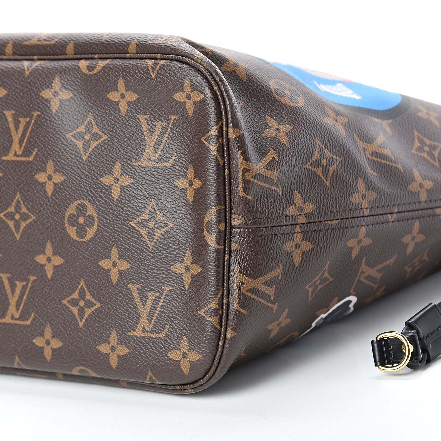 Louis Vuitton Monogram World Tour Neverfull MM 10 of 12