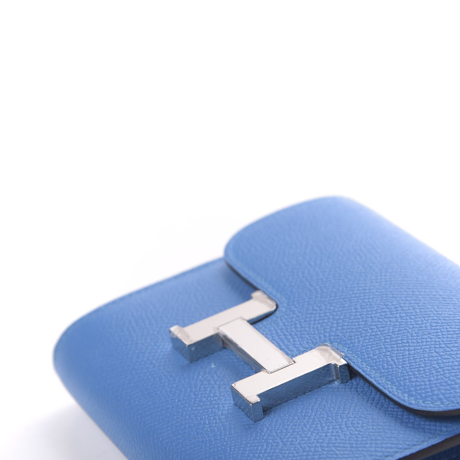 Hermes Epsom Constance Short Wallet Mykonos 9 of 11