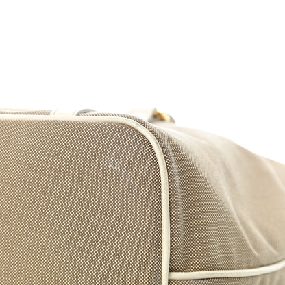 Prada Jacquard Logo Tote Corda Talco 12 of 16