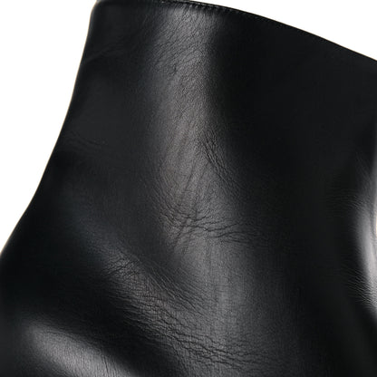 Hermes Nappa Carlie Ankle Boots 40 Black 9 of 14