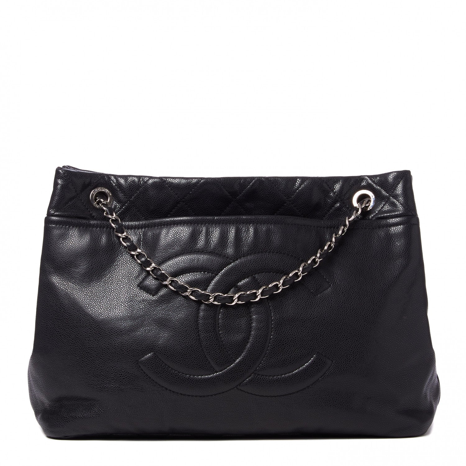 Chanel Caviar Timeless CC Soft Tote Black 1 of 10