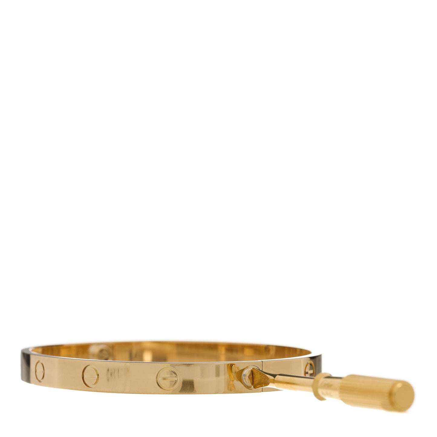 18K Yellow Gold LOVE Bracelet 19