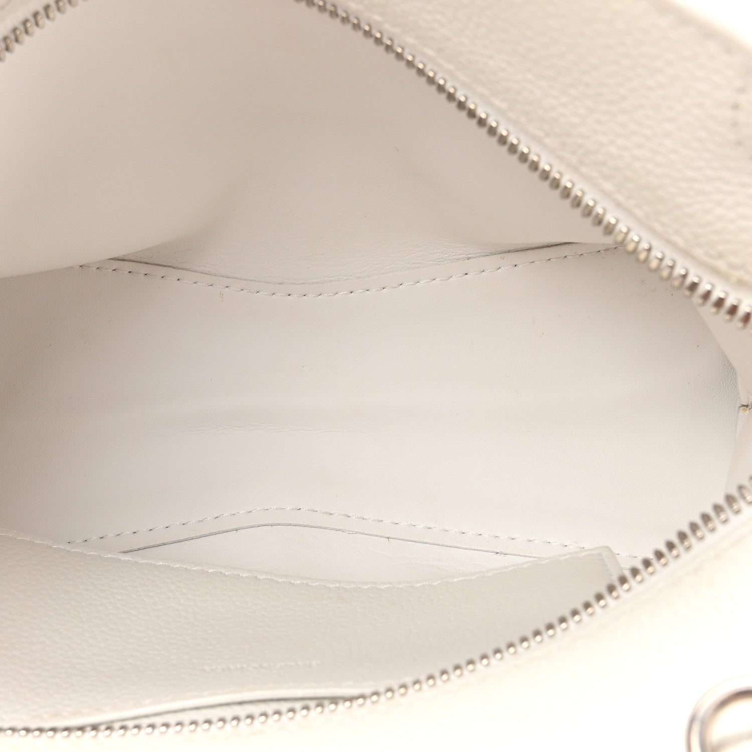 Balenciaga Grained Calfskin Neo Classic Silver Hardware Mini City White 5 of 12