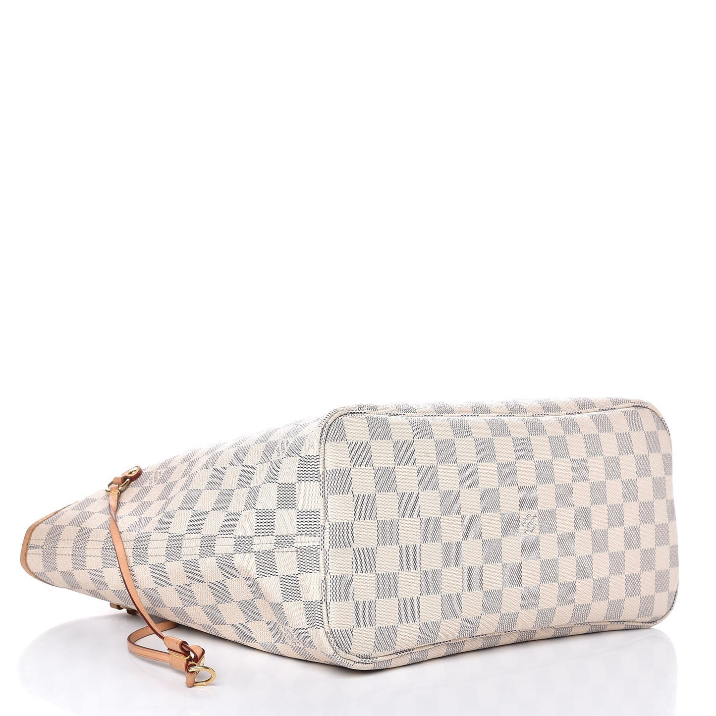 Damier Azur Neo Neverfull MM Rose Ballerine