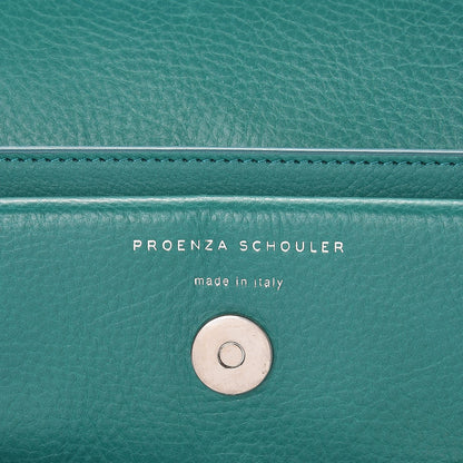 Proenza Schouler Calfskin Mini PS11 Classic Shoulder Bag Emerald 7 of 9