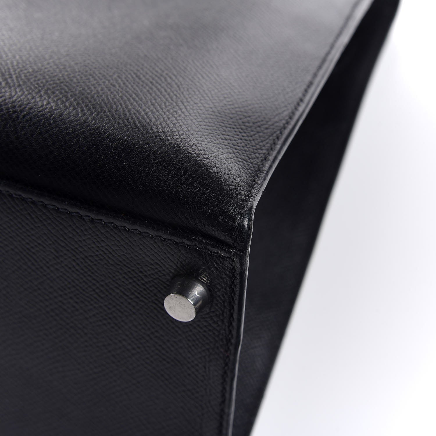 Hermes Epsom Kelly Sellier 35 Black 10 of 11