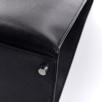 Hermes Epsom Kelly Sellier 35 Black 10 of 11