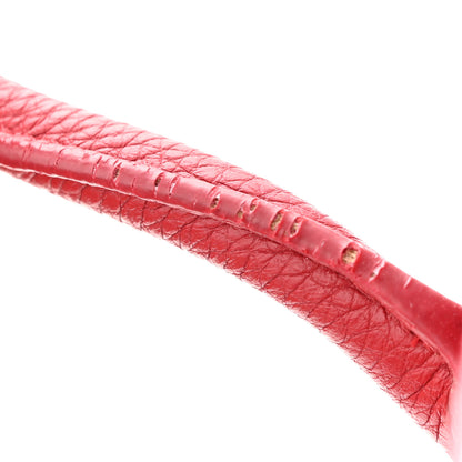 Saint Laurent Grained Calfskin Baby Sac De Jour Souple Red 12 of 13