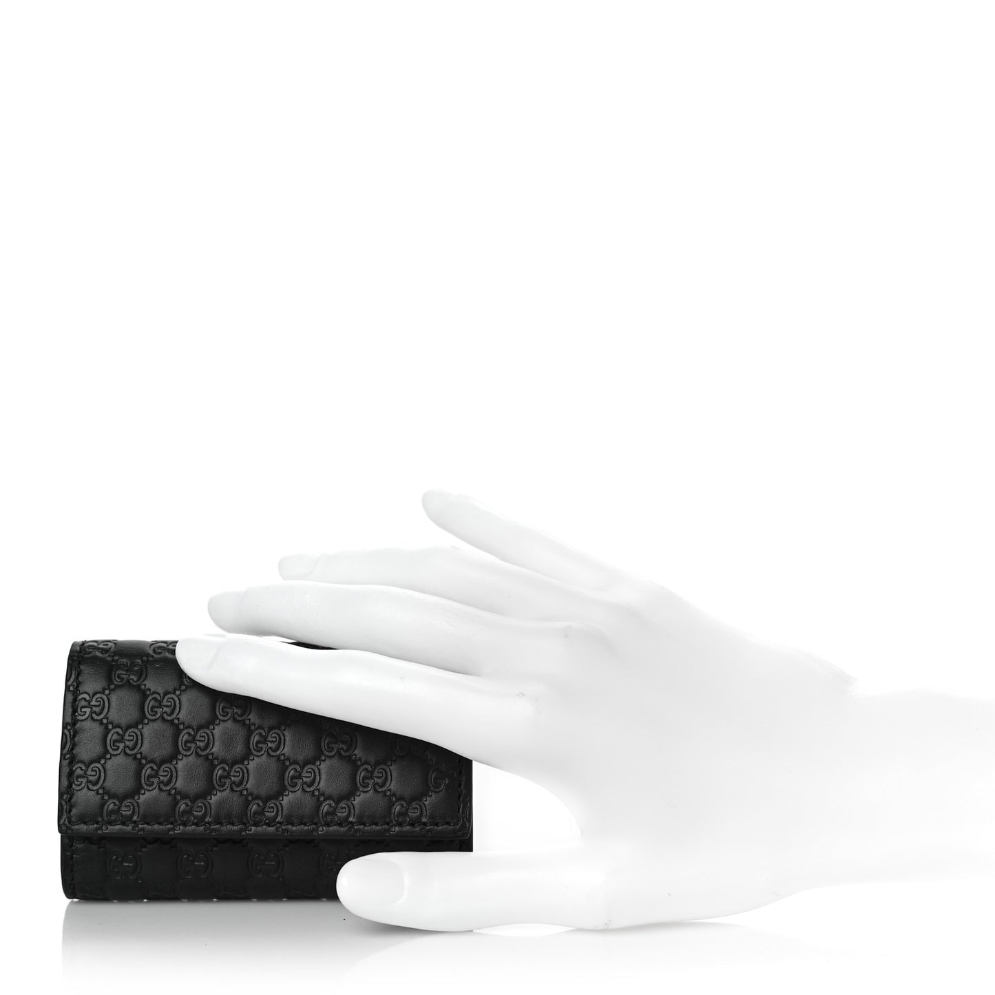 Microguccissima 6 Key Holder Case Black