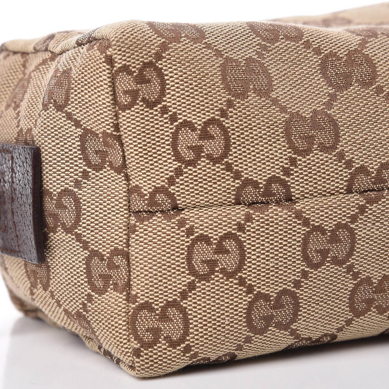 Gucci Monogram Large Cosmetic Case Brown 8 of 9