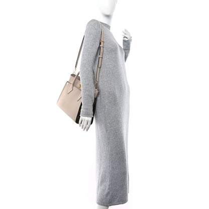 Louis Vuitton Calfskin Monogram On My Side Greige 2 of 9