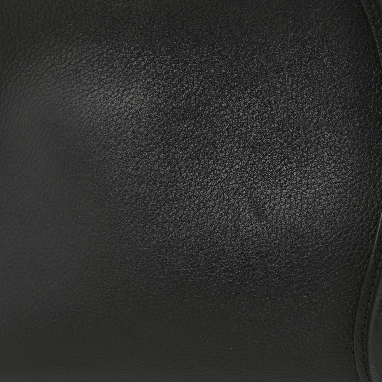 Celine Drummed Calfskin Mini Luggage Black 12 of 13