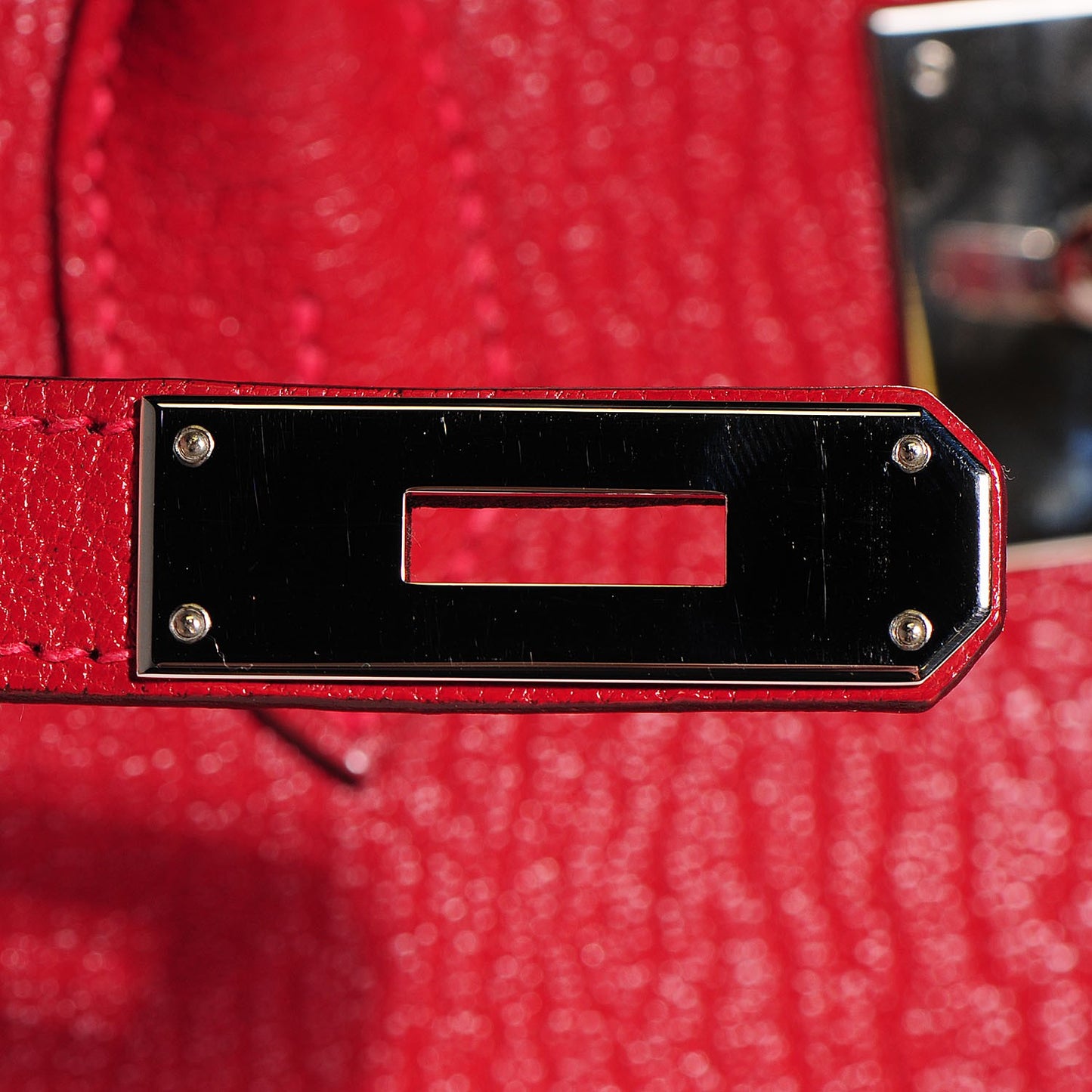 Chevre de Coromandel Birkin 35 Rouge Vif