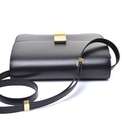 Celine Box Calfskin Medium Classic Box Flap Bag Black 10 of 12