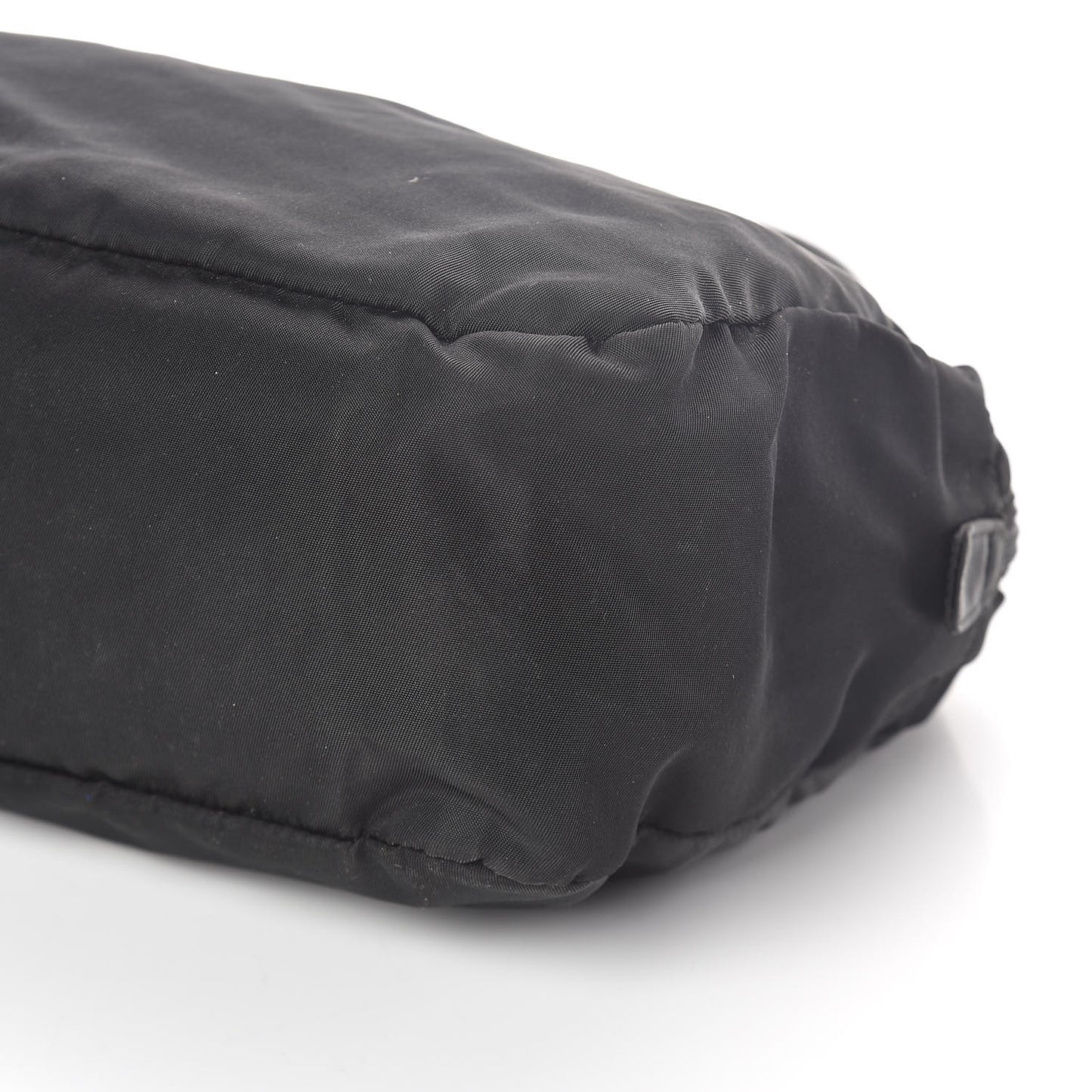 Tessuto Nylon Top Handle Bag Black