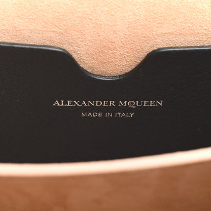 Alexander McQueen Fine Grain Goatskin Box Shoulder Bag 19 Navy 7 of 11