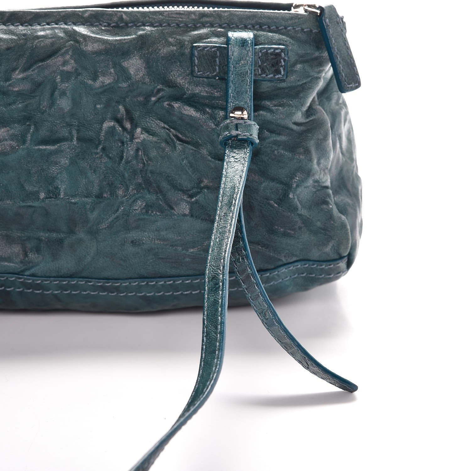 Givenchy Tumbled Sheepskin Mini Pandora Mineral Blue 9 of 10