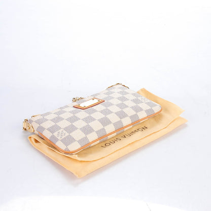 Louis Vuitton Damier Azur Pochette Milla MM 4 of 7