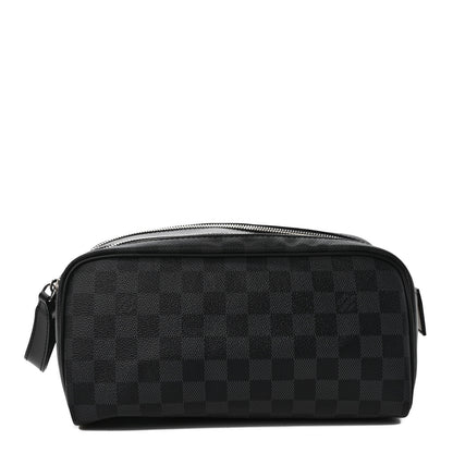 Louis Vuitton Damier Graphite Dopp Kit Toilet Pouch 1 of 9