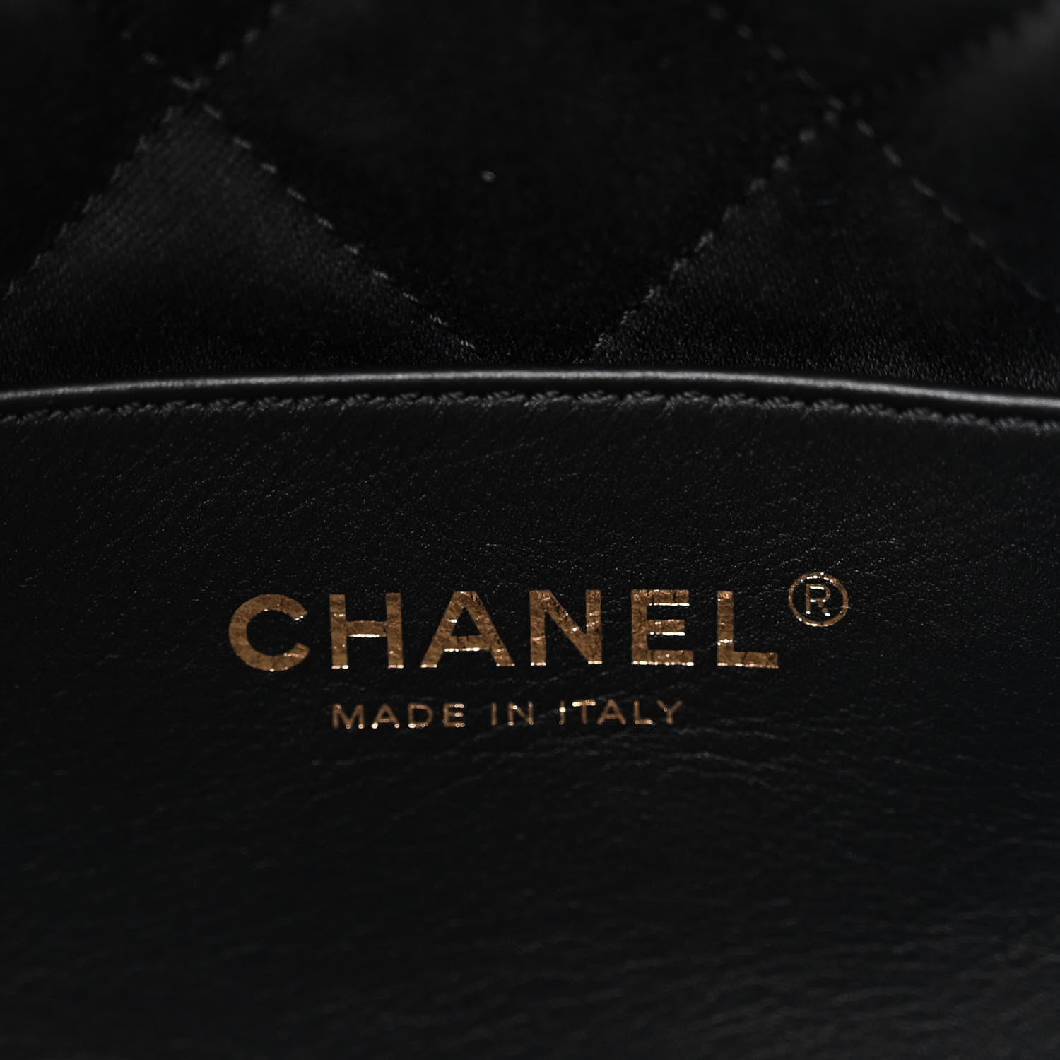 Chanel Shiny Crumpled Calfskin Quilted Pearl Mini Chanel 22 Black 7 of 10
