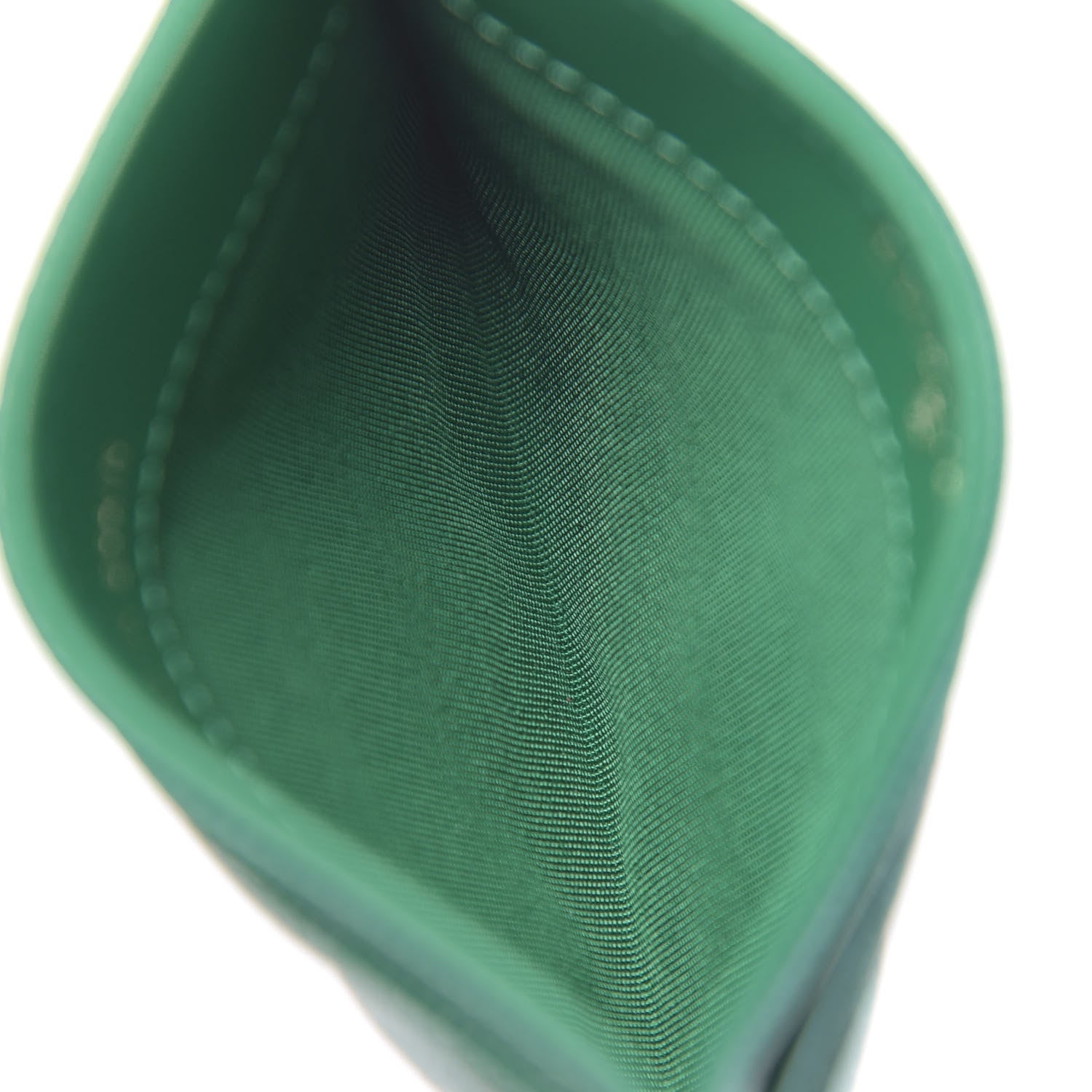Chanel Caviar Quilted Card Holder Green 5 of 9